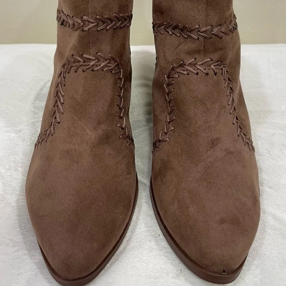 𝅺NWOT Qupid Back Zipper Boots - Picture 2 of 7